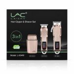 LAC LAICHY L-934W 3-in-1 Hair Clipper & Shaver Set